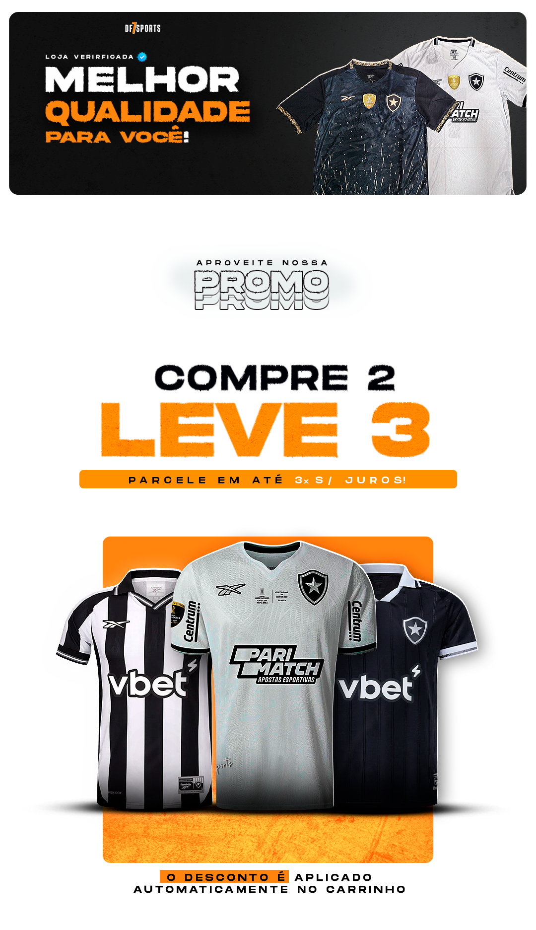 botafogo camisas coleção df7 completa